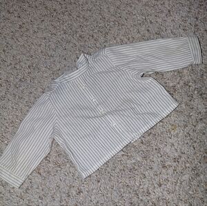 ʕ·ᴥ·ʔ American Girl Pinstripes Shirt ONLY From 1998 Equestrian Horse Riding Fit